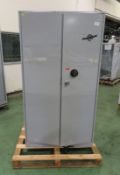 Light Grey Metal Combination Cabinet - L1000 x W500 x H1830mm