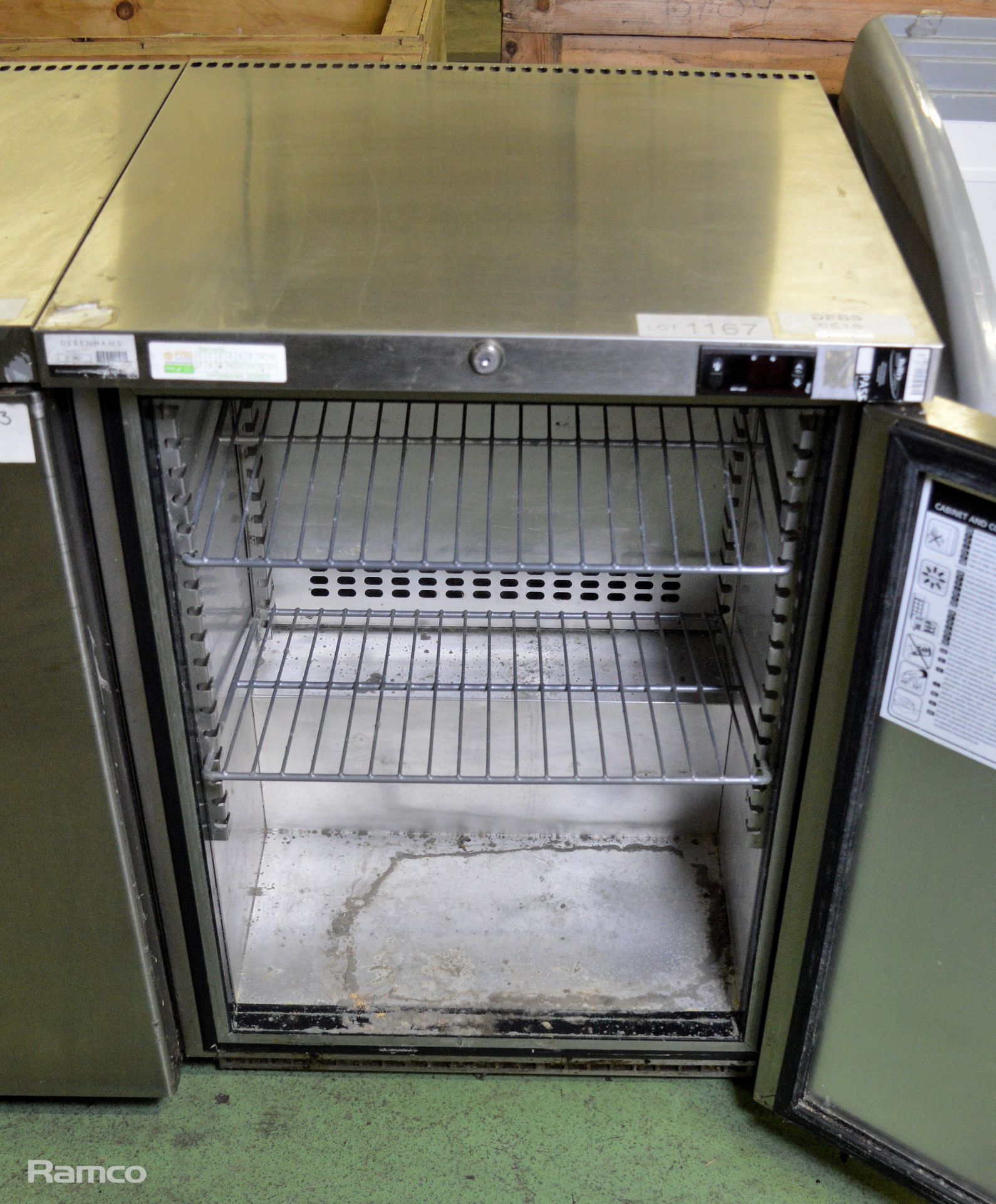 Foster HR150-A Stainless Stainless Fridge Unit - L600 x W640 x H820mm - Image 2 of 4