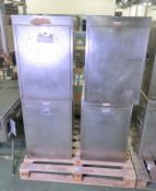 4x Stainless Steel Field Ovens - L500 x W650 x H740mm