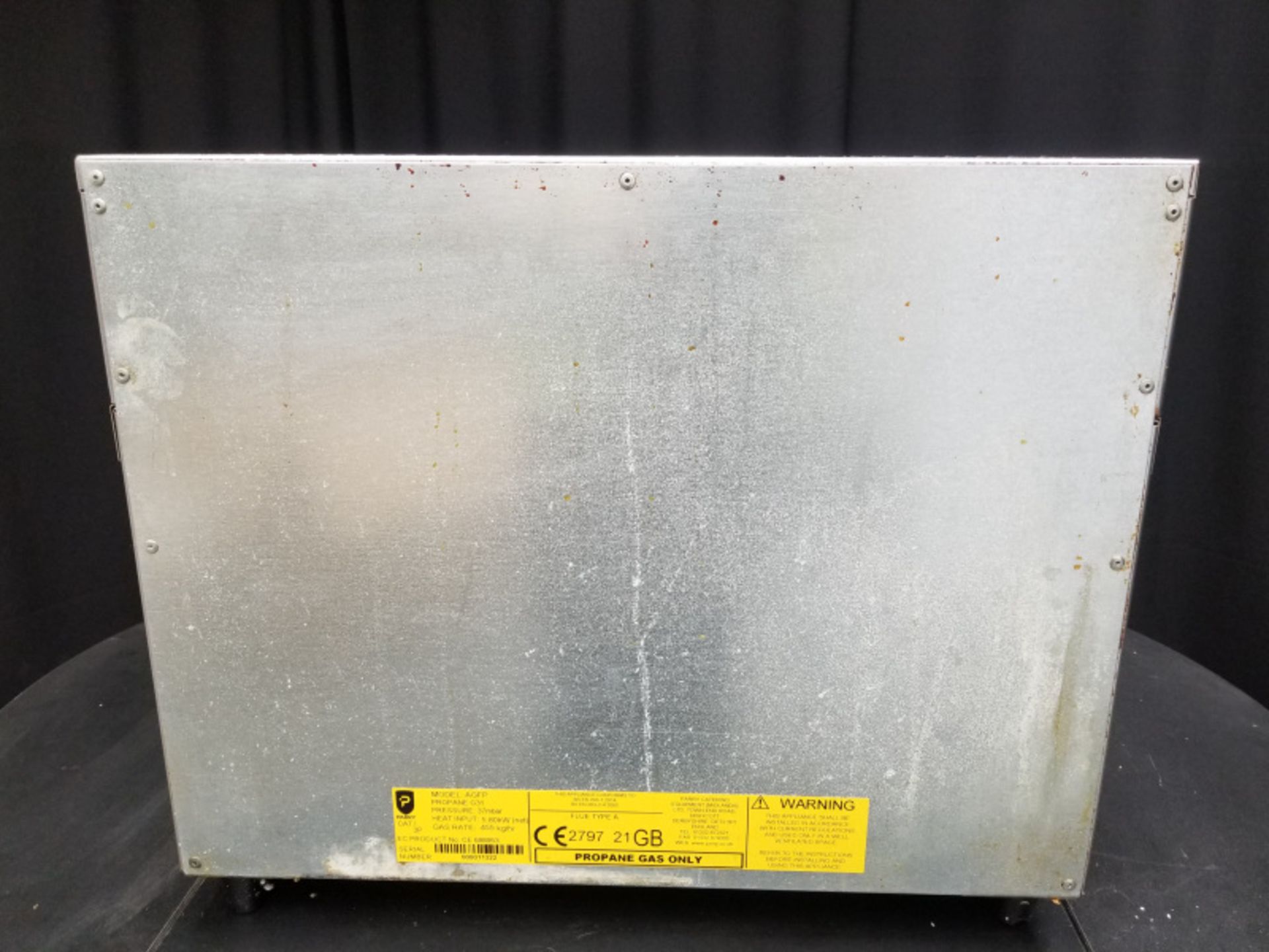 Parry Alpha LPG Gas Fryer - Model AGFP Serial No.000011322 - L520 x W460 x H440mm - PLEASE - Image 7 of 9