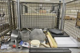 Various Catering & Kitchen Equipment - Sieves, Rolling Pins, Scales Thermometers, Scoops,T