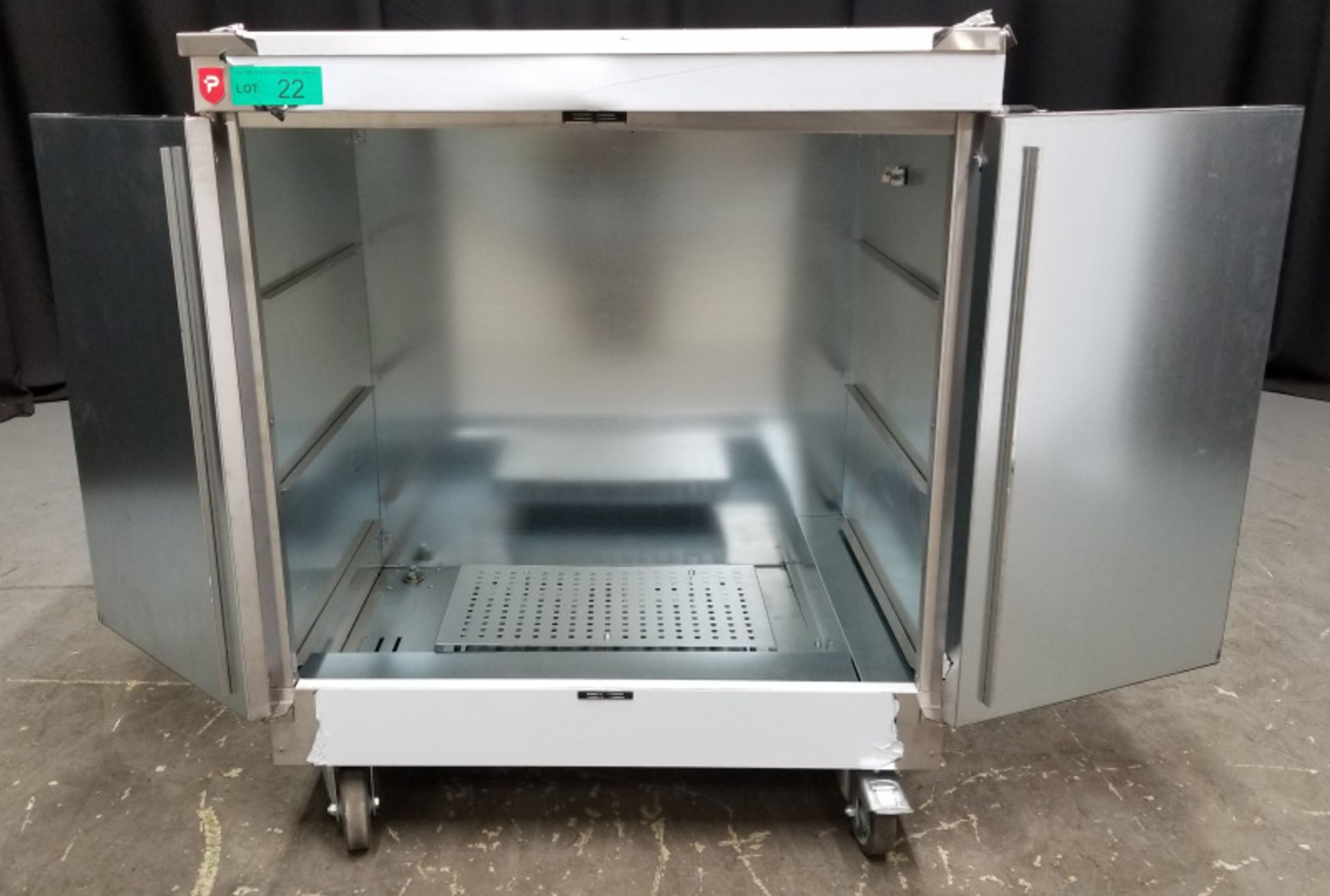 Parry Mobile Hot Cupboard - Model 1888 Serial No.170040775 - L780 x W620 x H930mm - PLEAS - Image 4 of 14