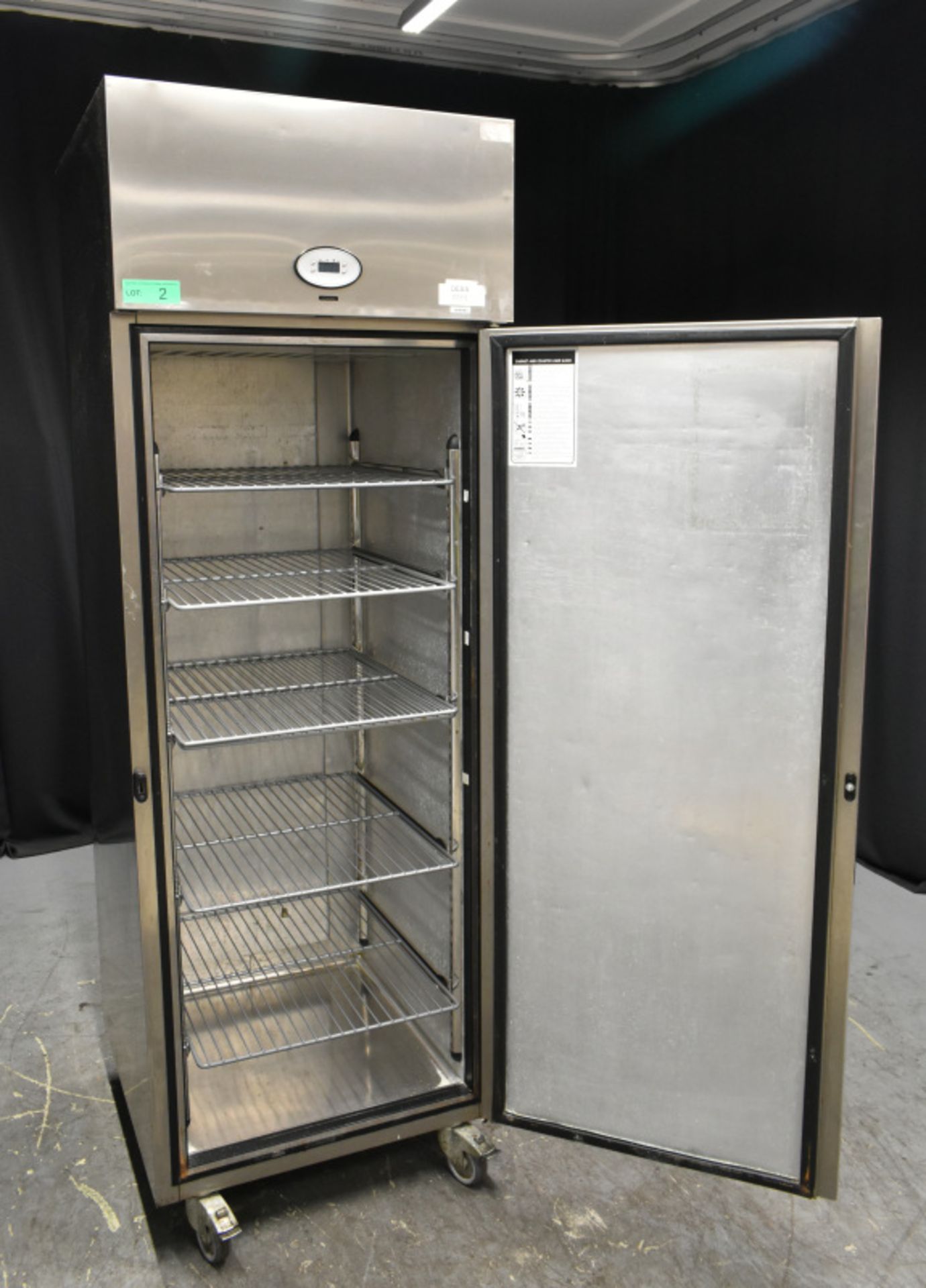 Foster Single Door Refrigerator - Serial No. E5141658 Model PROG600H - L700mm x W800mm x H - Image 6 of 6