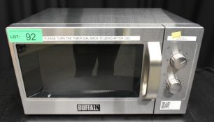 Buffalo Microwave - Model GK643 L520 x W370 x H300mm