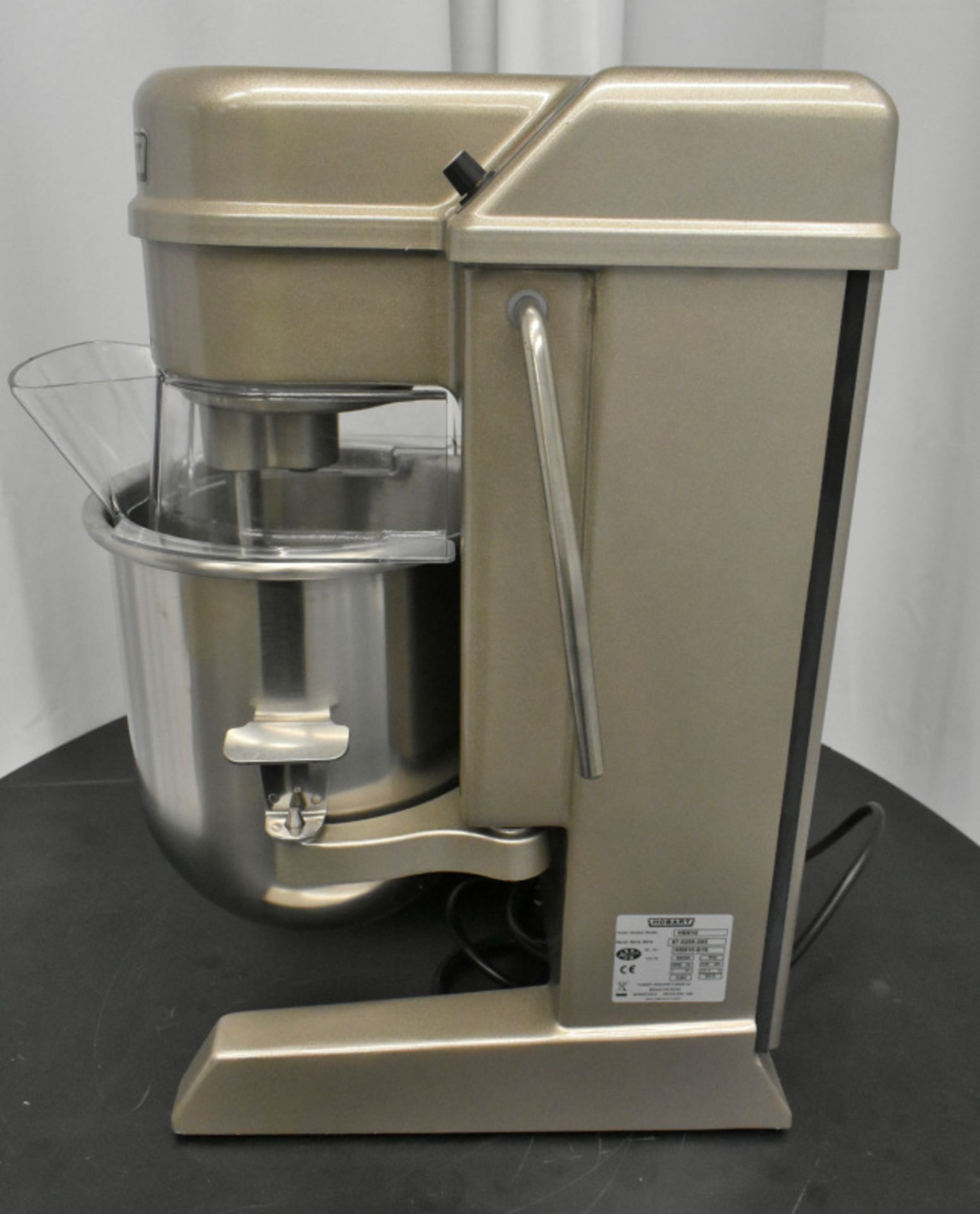 Hobart Mixer - Model HSM10N-B1S - 10Ltr Planetary Mixer with attachments - Dimensions 575( - Image 2 of 7