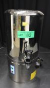 Marco 10Ltr Electric Water Boiler with Thermostat - Model A06 10 - H470 x W250mm - PLEASE