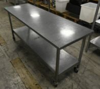 Catering Trolley Table - L1800 x W600 x H850mm