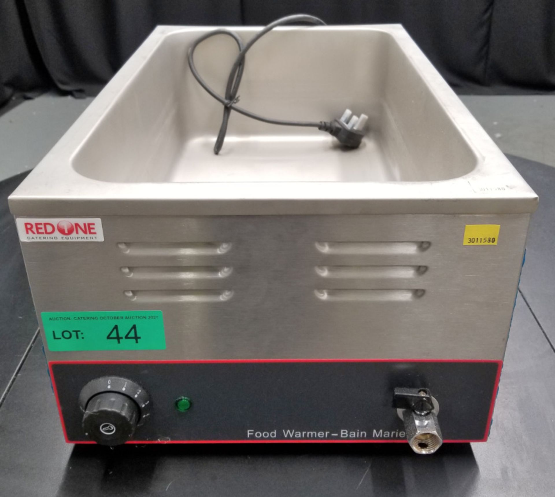 Red One Bain Marie - Model ROBM - L350 x W560 x H250mm - PLEASE SEE PICTURES FOR DAMAGE
