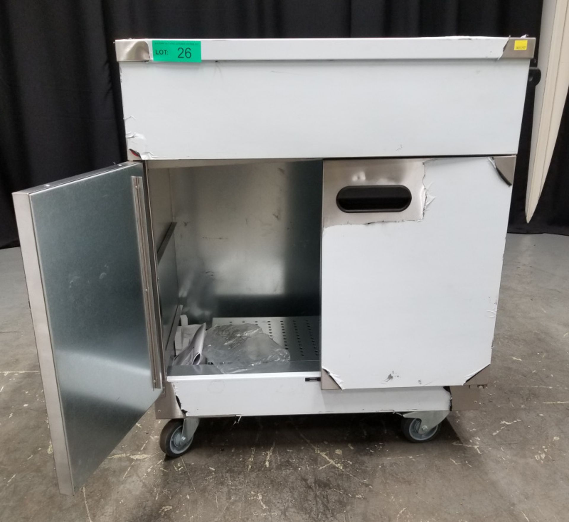 Parry Mobile Servery - Model 1887 Serial No.170030920 - L870 x W620 x H940mm - Right hand - Image 2 of 10