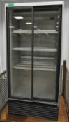 Caravell Double Sliding Door Display Refrigerator - Model DISP.KOL Serial No.0604070209 -