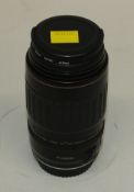 Canon Ultrasonic Zoom EF 100-300mm 1:4.45-5.6 Lens with HOYA 58mm UV(O) Filter