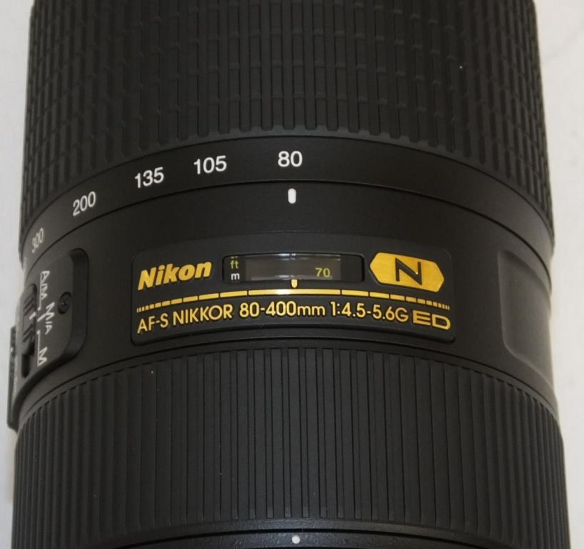 Nikon Nikkor Lens - AF-S Nikkor 80-400mm f/4.5-5.6G ED VR with Nikon HB-65 Lens Hood & CL-M2 case - Image 2 of 6