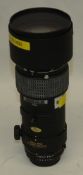 Nikon ED AF Nikkor 300mm 1:4 Lens (only one lens cover) with Nikon L37c 82mm Filter