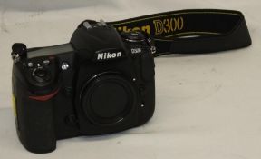Nikon D300 camera body - serial 8008902 - no battery - no card