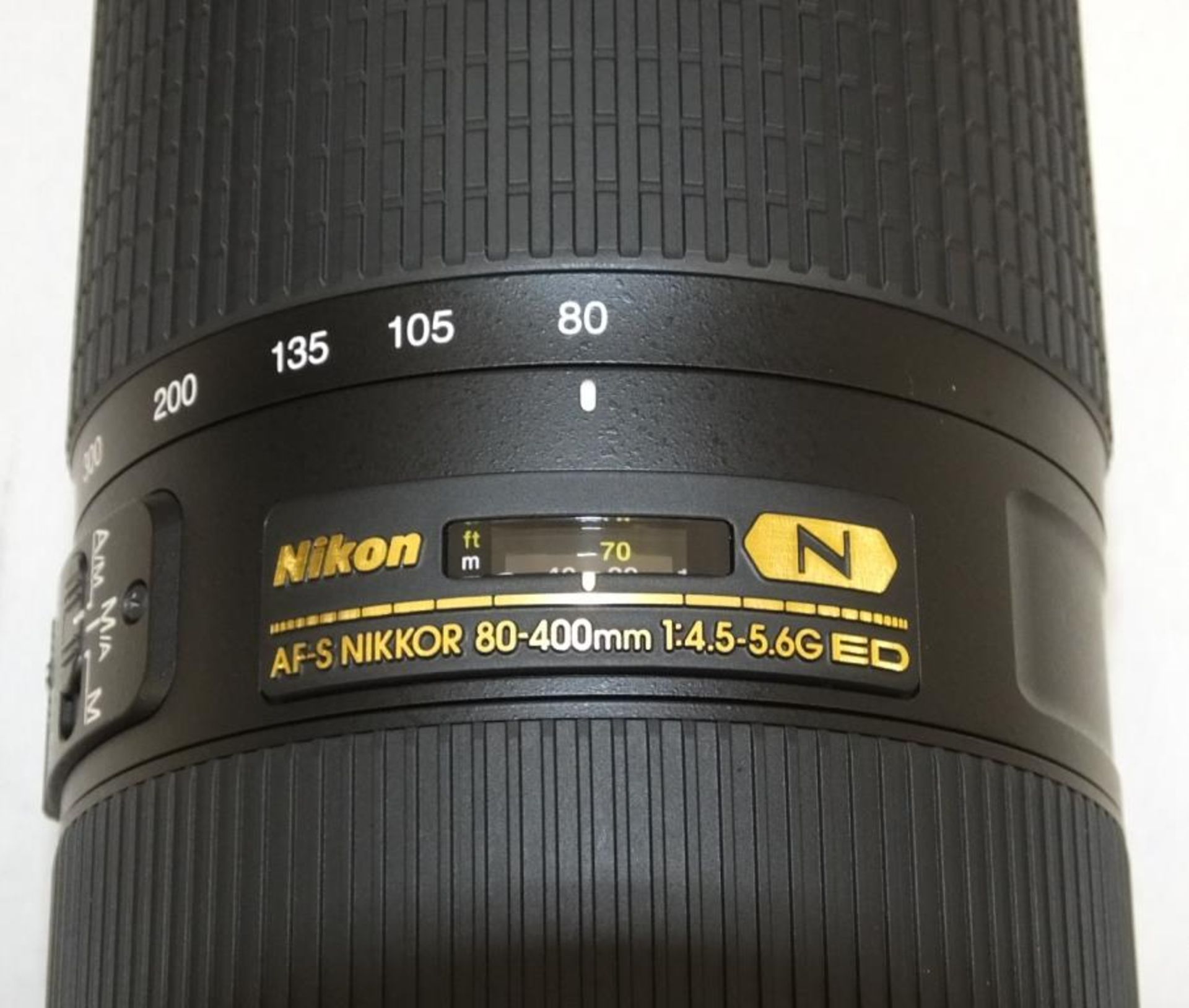 Nikon Nikkor Lens - AF-S Nikkor 80-400mm f/4.5-5.6G ED VR with Nikon HB-65 Lens Hood & CL-M2 case - Image 2 of 6