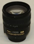 Nikon DX AF-S Nikkor 18-70mm 1:3.5-4.5G ED Lens - Serial No. - 2561605 (only one lens cover)