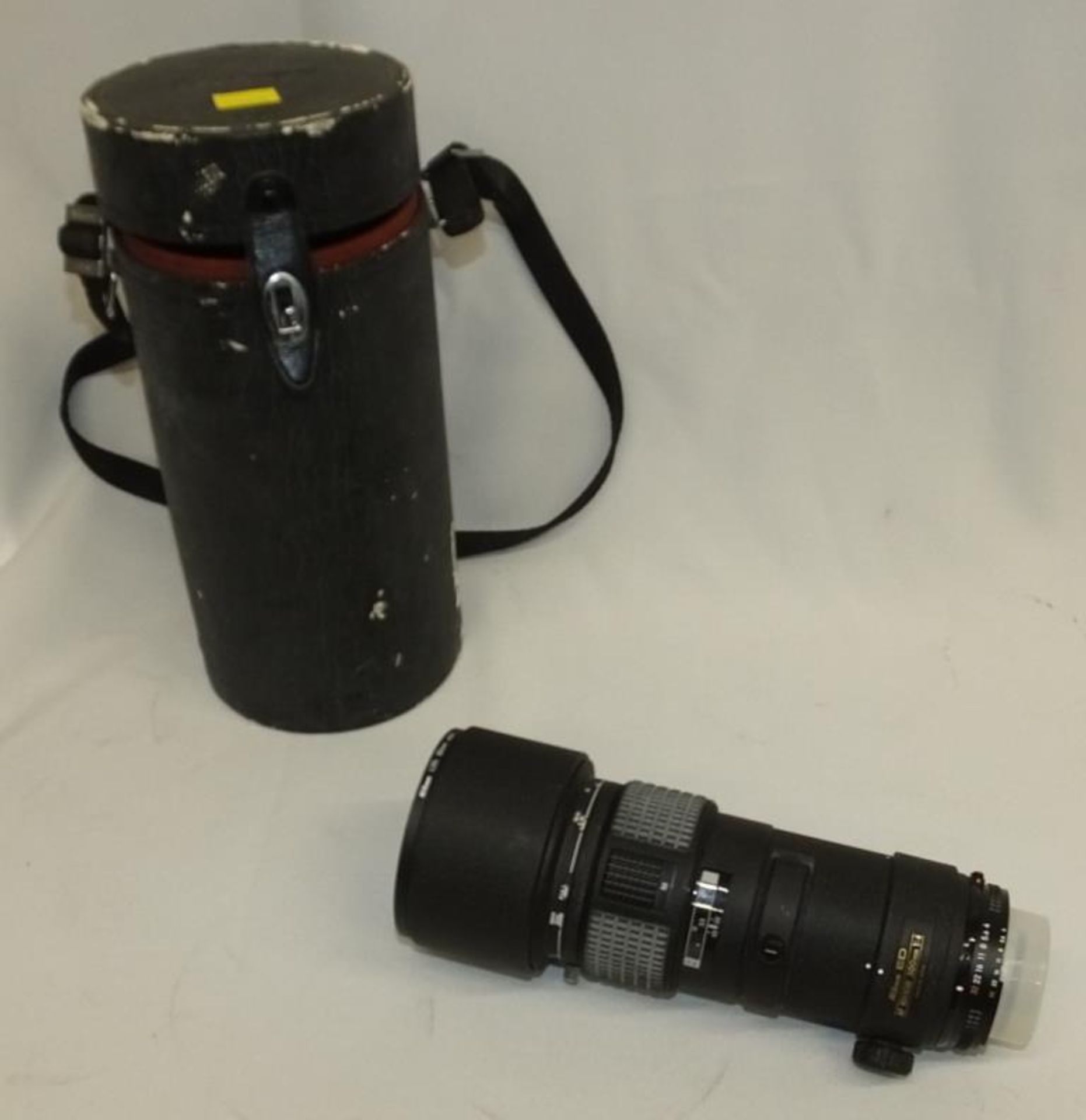 Nikon ED AF Nikkor 300mm 1:4 Lens with Nikon L37c 82mm Filter and Nikon CL-42 Case