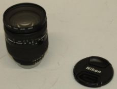 Nikon AF Nikkor 28-200mm 1:3.5-5.6 D Lens - Serial No. - 239482 with HOYA HMC 72mm UV(O) Filter