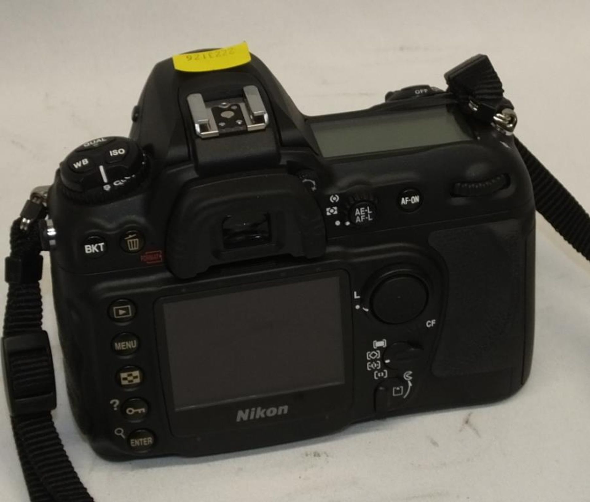 Nikon D200 camera body - serial 8025789 - no battery - no card - Image 3 of 4