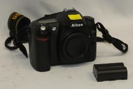 Nikon D50 camera body - serial 7417243 - 1x battery, no memory card