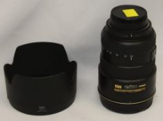 Nikon DX AF-S Nikkor 17-55mm 1:2.8 G ED Lens - Serial No. - 326607 with Nikon HB-31 Lens Hood