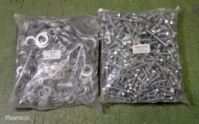 Washers & Hex Bolts - various sizes