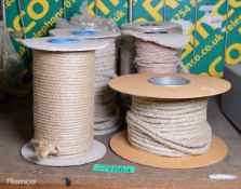 6x coils of hessian rope