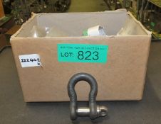 7x Austin Mclean Small D-Shackles - 0.75 ton