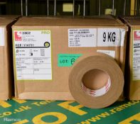 Scapa 3302 cloth adhesive tape 50mm x 50M - 16 per box - 1 box