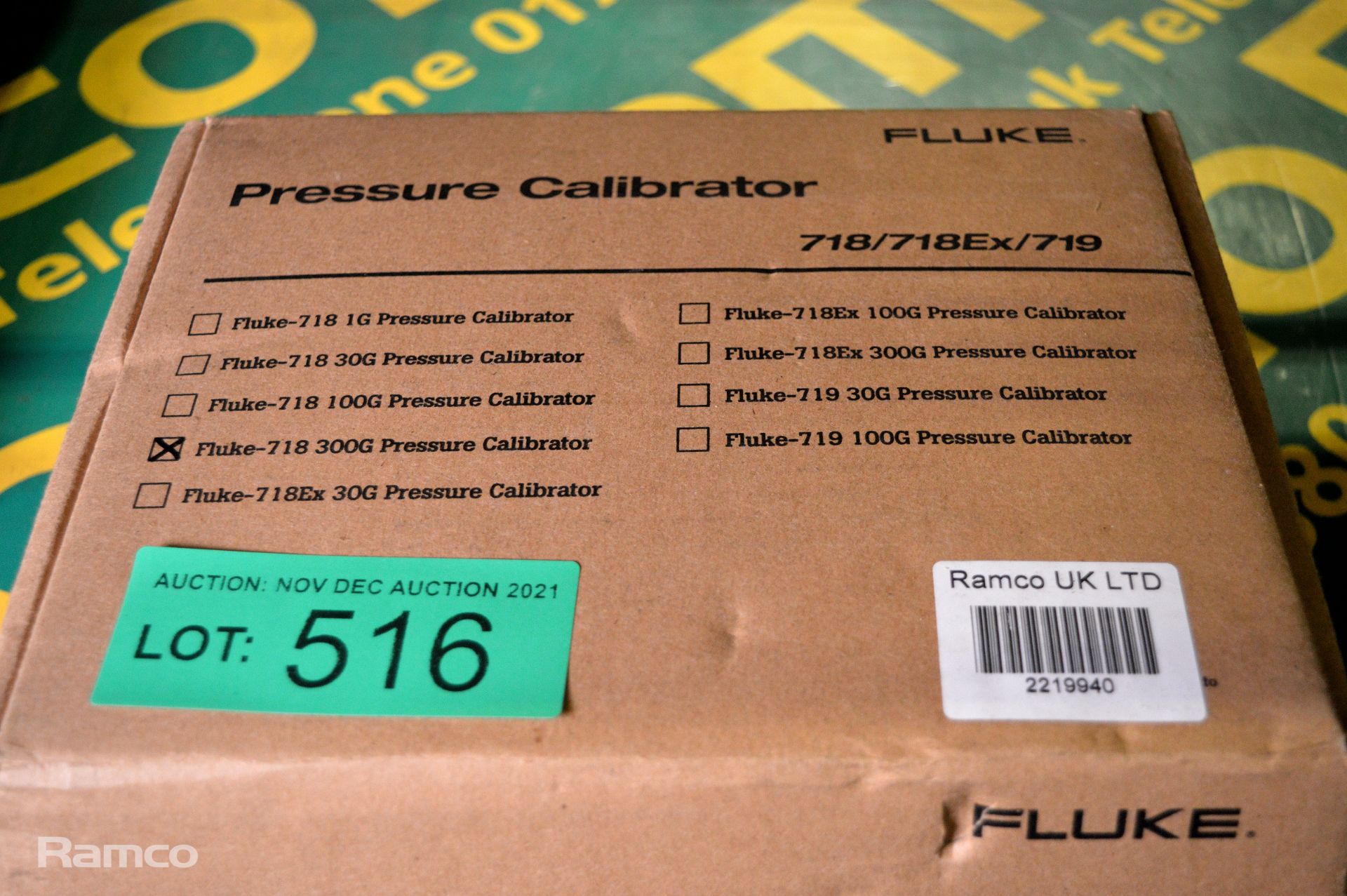 Fluke 718 300G Pressure Calibrator In A Box - Image 3 of 3