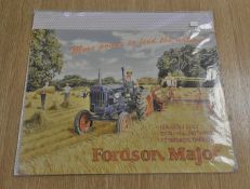 Metal Wall Sign 400mm x 300mm - Fordson Major