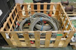 6x Wire Rope strops