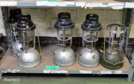 5x Tilley lamps - see pictures for condition