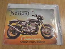 Metal Wall Sign 400mm x 300mm - Norton Commando