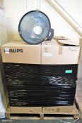 8x Philips Cabana 2 BY150P Industrial Light Units - SON250/400W IC