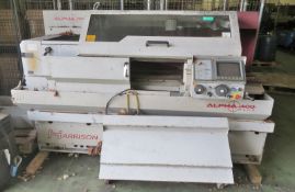 Harrison Alpha 400 PLUS Lathe - AS SPARES OR REPAIRS