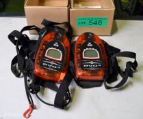 2x Arva EVO3 Avalanche Transceivers - 457kHz