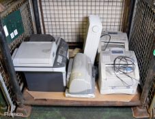 Office Equipment - 2x Brother FAX8360P Fax Machines, Brother MFC-8880DN Printer, Electric