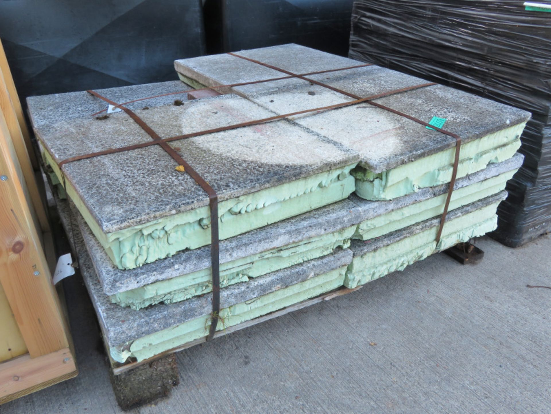 11x Brick Slabs With Underneath Foam - W600 x D600 x H120mm - Image 2 of 2