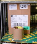 3M Scotch box sealing tape 100mm x 66M - 18 per box - 1 box