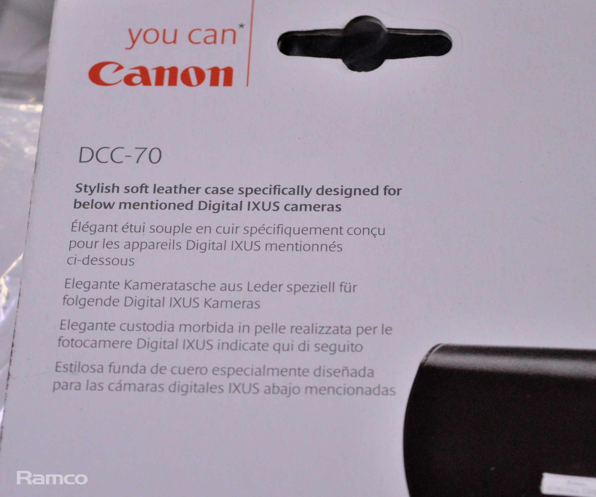 15x Canon DCC-70 Digital Ixus Soft Leather Cases - Image 3 of 3