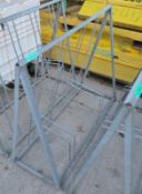 Galvanised 4 rack bike stand