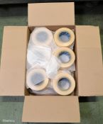 Wessex Packaging Clear Sealing Tape 50 x 66mm 18 Per Box