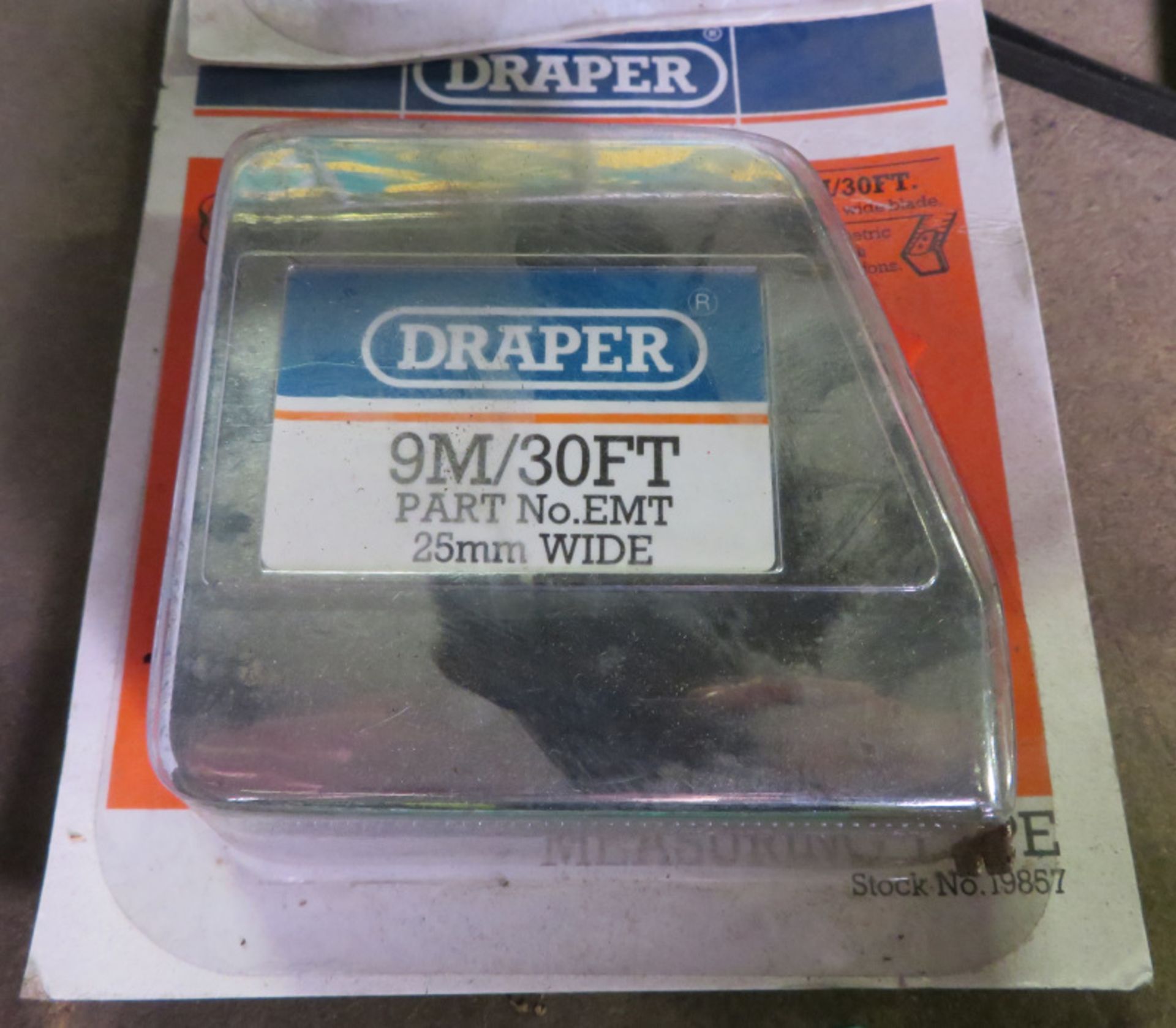 2x Draper 9m Tape Measures - Image 2 of 2