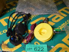 Radiodetection Genny Signal Generator marking parts, power cables