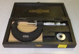 Moore Wright Micrometer 1-2 with a case