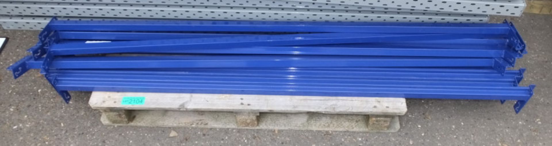 Racking assembly - Grey uprights, Blue beams - 21x Uprights H 2000mm x W 600mm, 58x Beams - Image 3 of 17