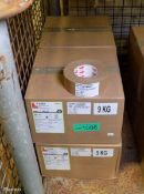 Scapa tape 3302 - Pro - Cloth adhesive tape - 50mm x 50M - Tan - 16 per box - 4 boxes