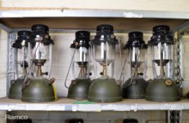 6x Tilley lamps - see pictures for condition
