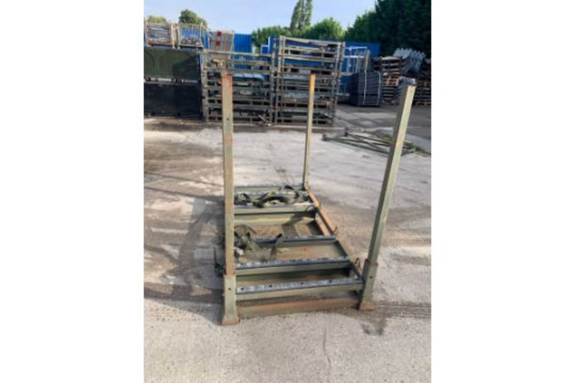 Loading Stillage with Straps, Posts & Top - 6 Foot x 3 Foot - Image 7 of 12